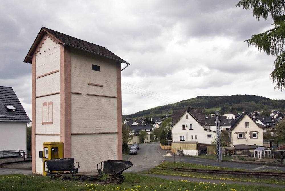 Das Trafohaus in Wissenbach